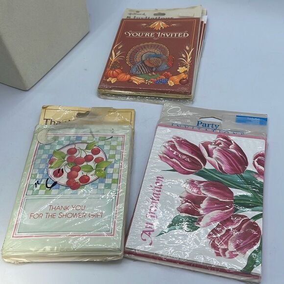 Vintage Invitations and thank you cards - Picture 2 of 9